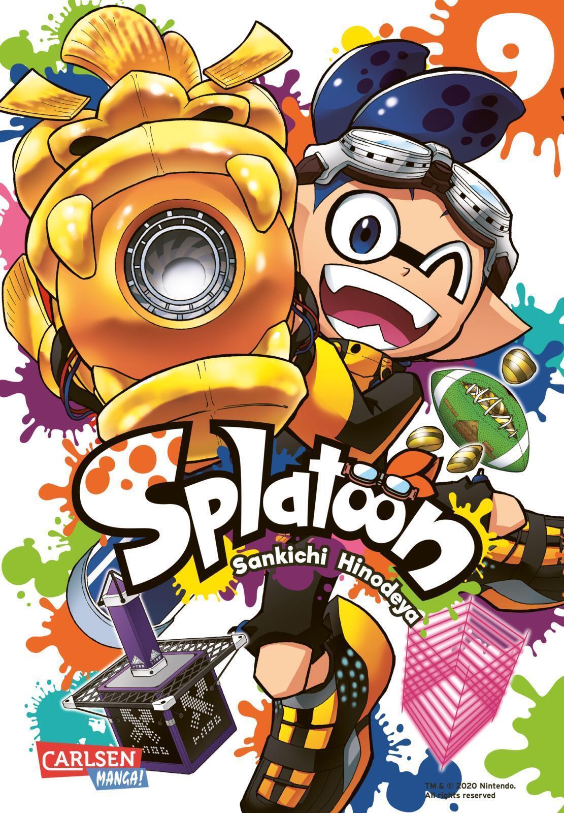 Splatoon 9 Das Nintendo-game Als Manga Ideal Für Kinder Und Gamer
