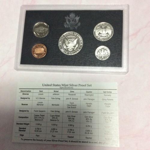 1992 S Silver Proof Set   ●   With COA  ●  With Nice Box  ●  No Blemishes - Picture 6 of 10