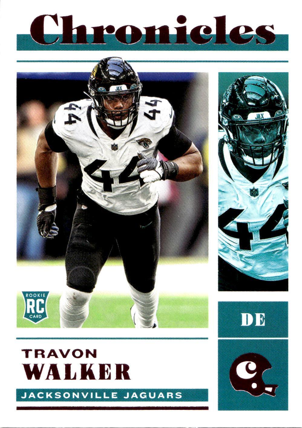 2022 Panini Chronicles #49 Travon Walker Pink