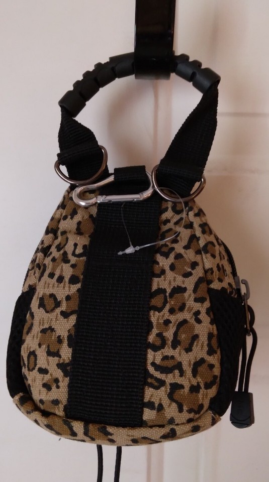 Glacier Club Small Carry Bag Pouch For Golf Balls & Tees Animal Print