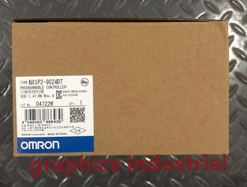 New Original Omron NX1P2-9024DT New In Box PLC Module NX1P2-9024DT In Box
