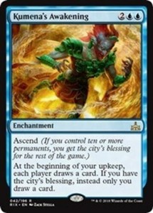 Kumena's Awakening - Foil x1 - Rivals of Ixalan - NM-Mint, English - Rivals of I