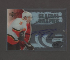 2005-06 Upper Deck Ice Glacial Graphs Autograph #GGDP Dion Phaneuf   *22231
