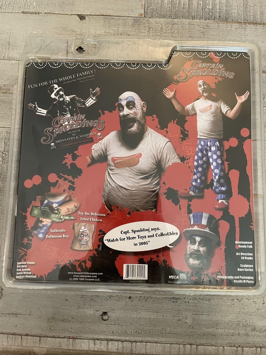 House of 1000 Corpses Captain Spaulding Hot Dog Shirt. Sid Haig