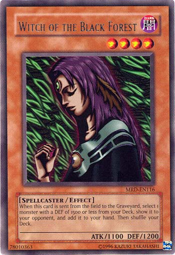 Witch of the Black Forest MRD-116 Metal Raiders 1st Edition Yugioh