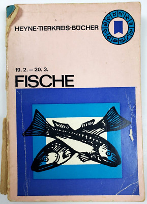 Wilhelm Heyne Verlag German Zodiac Book Vintage 1961 Pisces