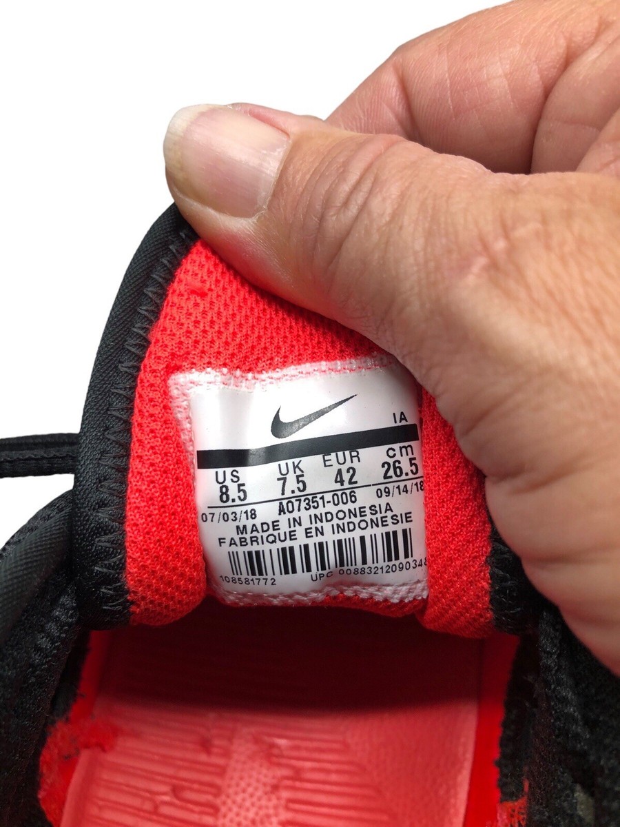 NIKE AIR MAX WILDCARD HC Mens Sz Black Athletic Running Shoes AO7351-006