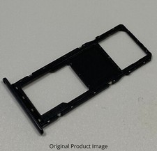 OEM Single Sim Card SD Card Holder Samsung Galaxy A11 A115/2020 - Black