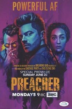 Dominic Cooper & Ruth Negga "Preacher" AUTOGRAPHS Signed 8x12 Photo ACOA