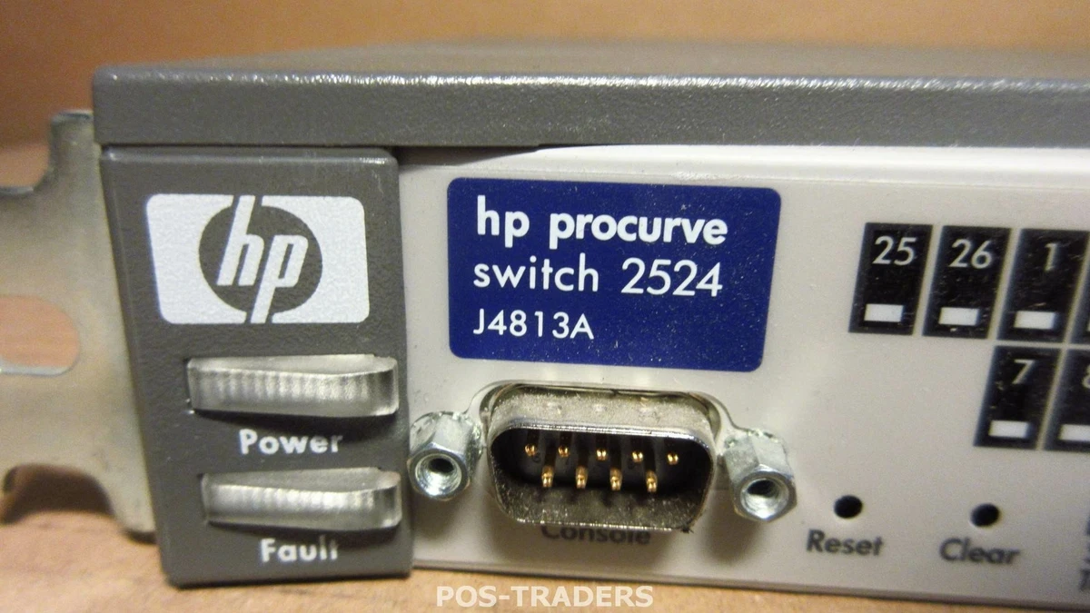 HP Procurve Reset Switch To Factory Defaults