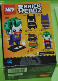 LEGO 41588 BRICKHEADZ "The Joker" New/Original Packaging from 2017