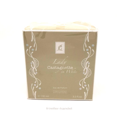 Lulu Castagnette Lady Castagnette In White 100 ml Eau de Parfum NEU & OVP