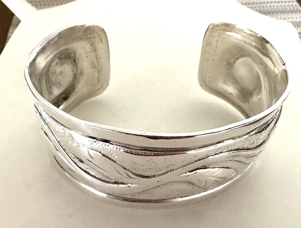 CARDON SIGNED SOLID STERLING SILVER HAND WROUGHT … - image 3