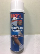 TWO SPRAY CANS 110 SPORT Best Sneaker Shampoo Cleaner with head brush , 5 Oz