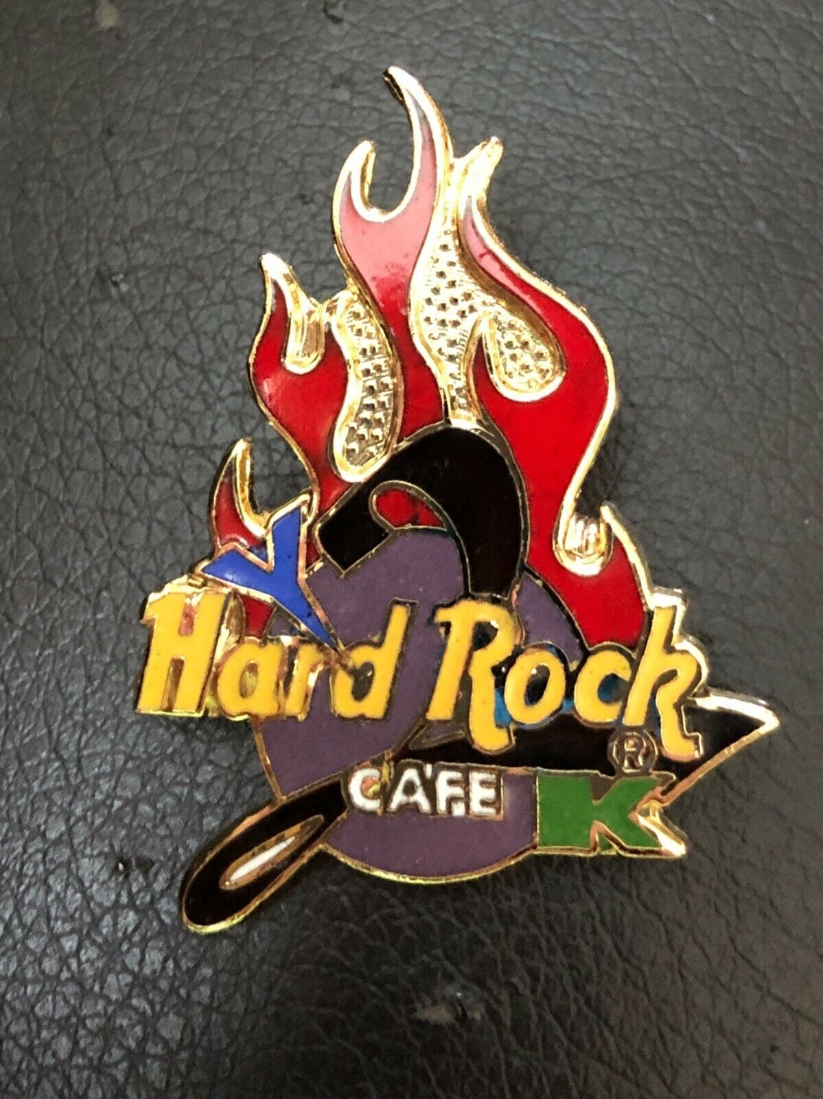 Excellence Hard Excellent Rock Cafe Pin Y2K