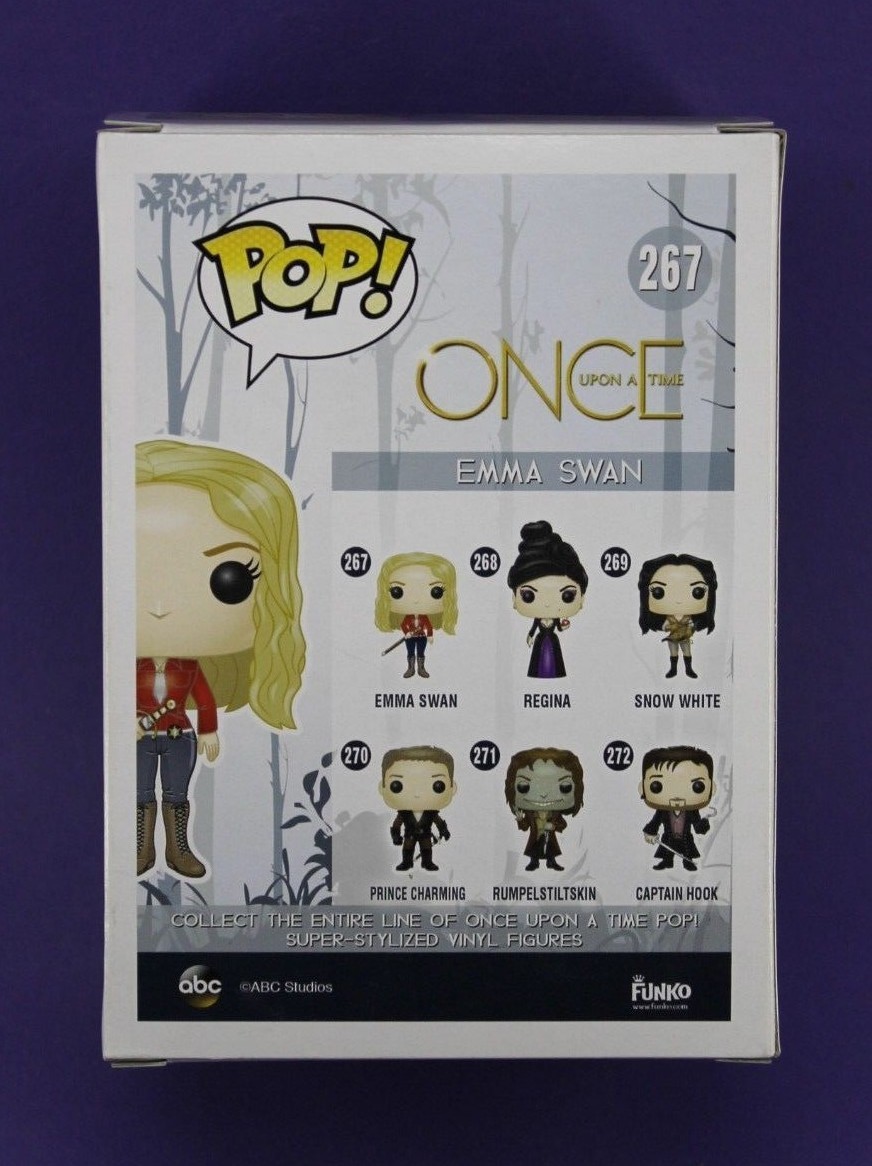 FUNKO POP TELEVISION ONCE UPON A TIME #267 EMMA SWAN VAULTED