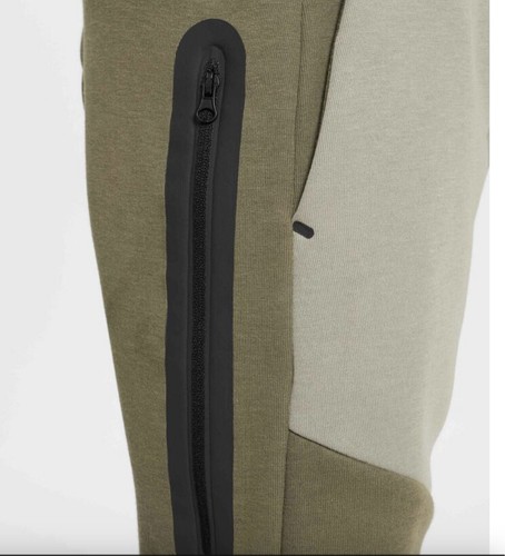 Nike Sportswear Tech Fleece Big Kids' Joggers Sz Small Olive HV5869-222 - Picture 5 of 13