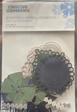 Creative Memories Laser Cut Embellishments ~ EVERYDAY EMBELLISHMENTS 1 - NIP