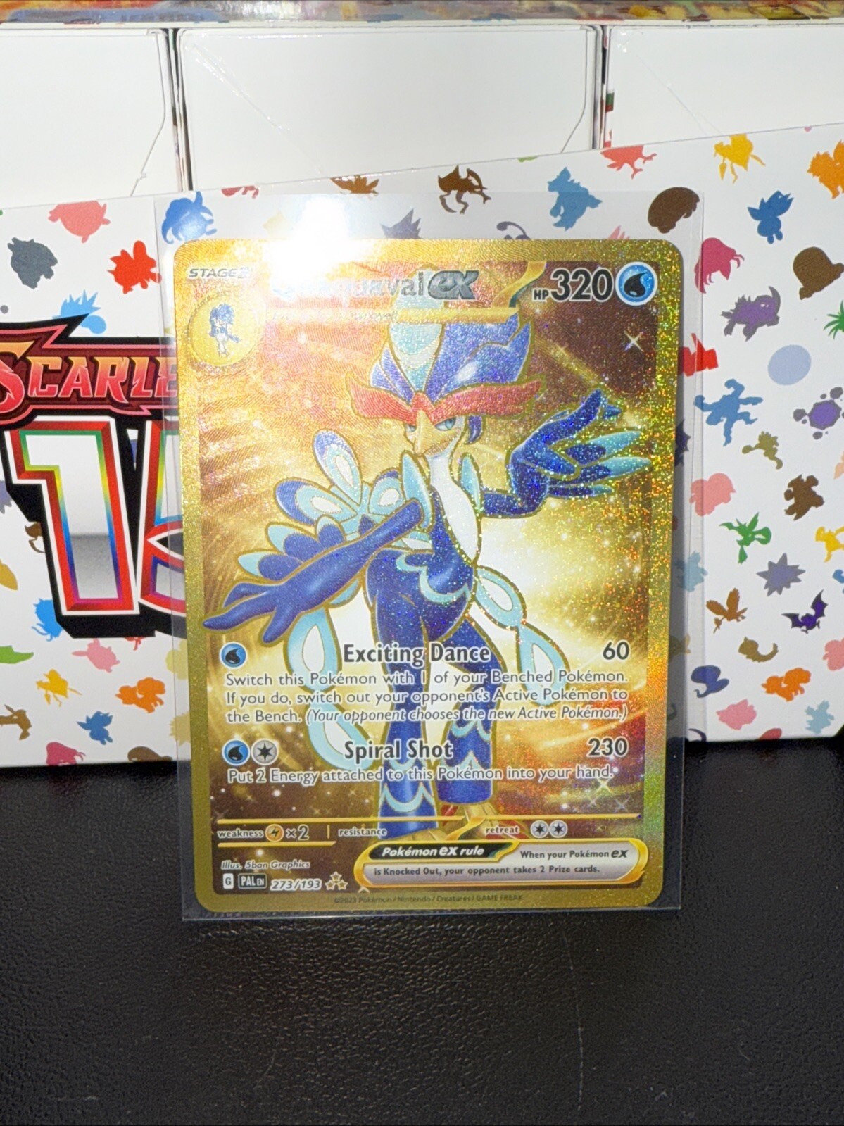 Quaquaval ex 273/193 Sv02: Paldea Evolved Holo