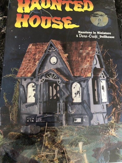 haunted house dollhouse kit
