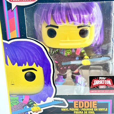 Funko Pop! Netflix Stranger Things EDDIE (Blacklight) Target Con