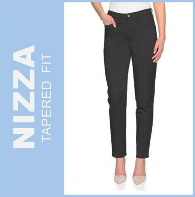 STOOKER NIZZA | black | Tapered Fit Style | DAMEN Denim Stretch Jeans Hose