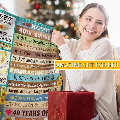 40th Birthday Gifts Ideas for Women 40 Year Old Birthday Gifts for