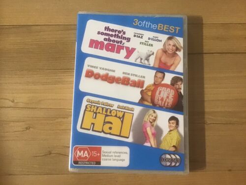 There's Something About Mary / Dodgeball / Shallow Hal - DVD - Free Postage !! - Picture 1 of 1
