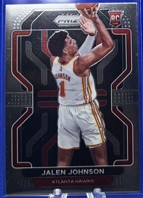 2021-22 Panini Prizm Jalen Johnson Base Rookie #305 RC Atlanta 