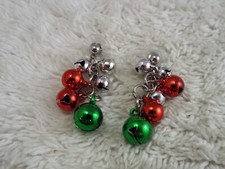 Jingling Bells Christmas Pierced Earrings B2 