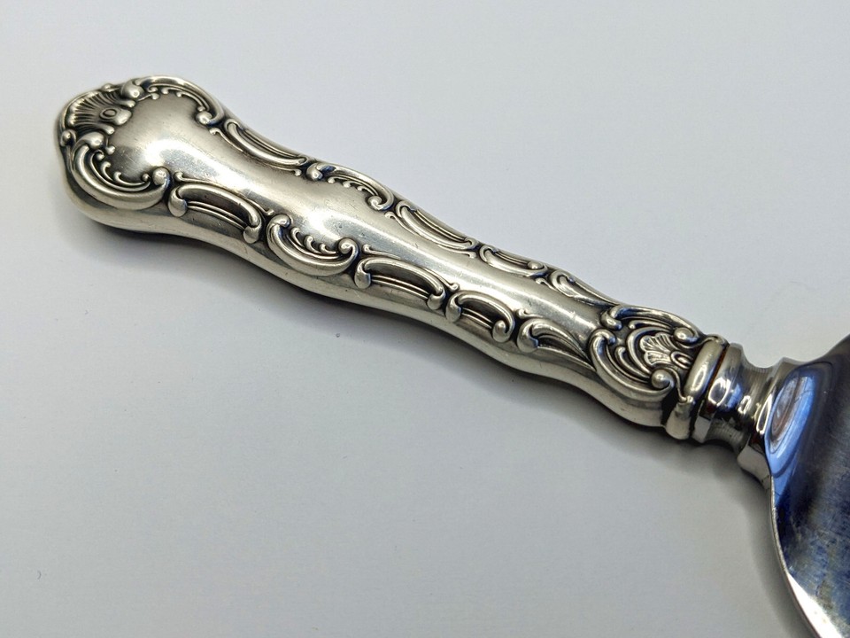 Vtg Birks & Sons Montreal Sterling Silver Pompadour Pie / Cake Serving