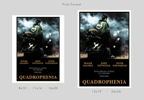 The Who Quadrophenia concert poster print - Picture 2 of 2