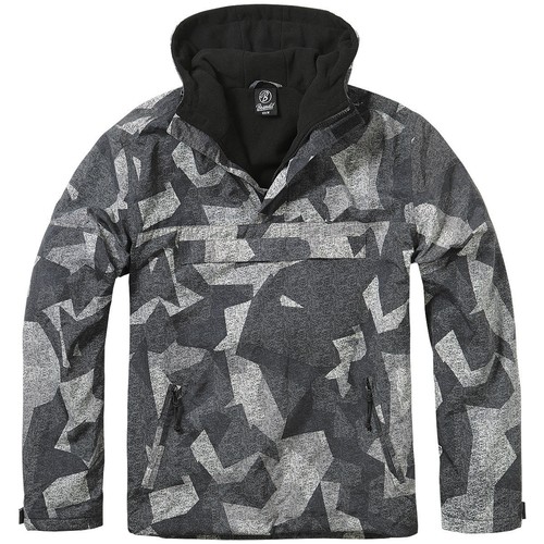 CHAQUETA CORTAVIENTOS CON CAPUCHA FORRO S-5XL iMPERMEABLE ESQUÍ SNOWBOARD HOMBRE - Imagen 10 de 14