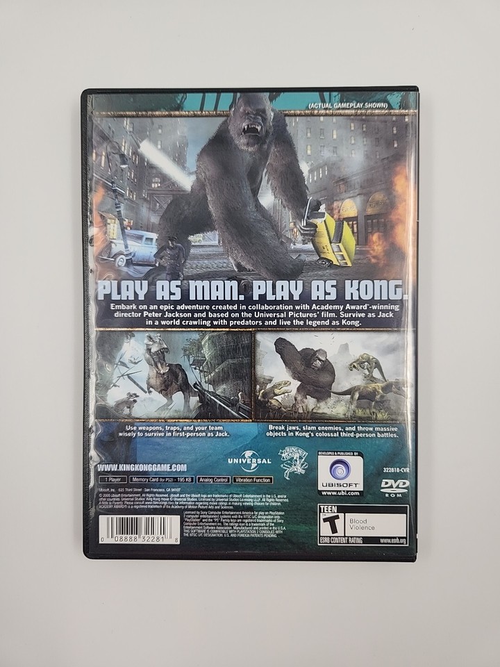 peter jackson's King Kong - ps2 steelbook | La Caverne De Ced