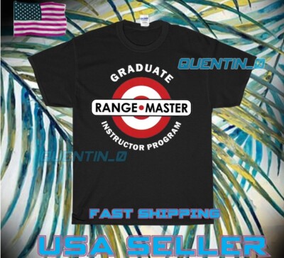 NEW SHIRT RANGE MASTER SPIRIT FIREARMS TRAINING LOGO T-SHIRT FUNNY SIZE S-5XL