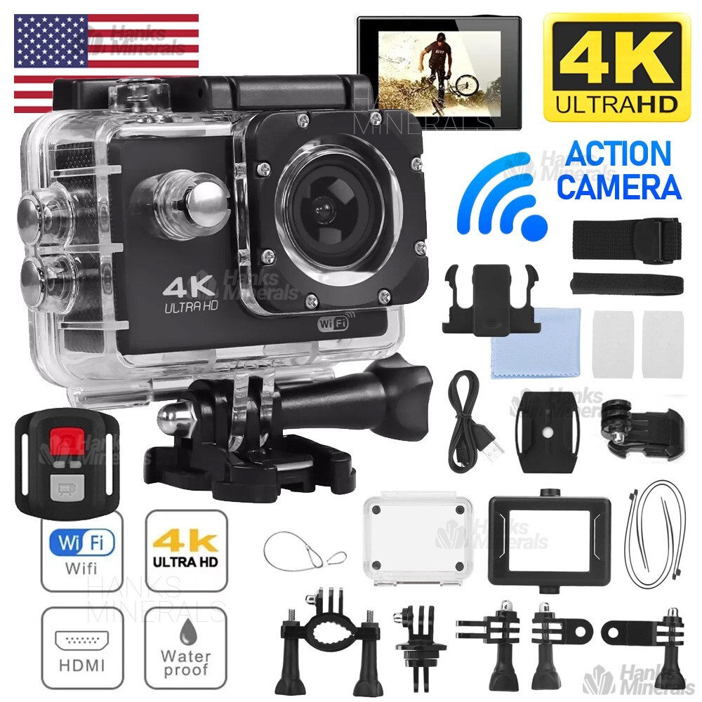Buy 4K Action Camera Sport Video Waterproof Wifi 1080P HD Cam 170° Remote For Go Pro – Best Price & Deal