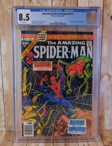 Amazing Spider-Man Annual #11 1977 CGC 8.5 VF+