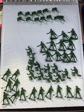 Army Men Lot Mixed Soldiers Green Variants Approx. 2" Collectible Vintage