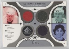 2005-06 SP Game Used Edition 14/25 Kris Draper Jere Lehtinen Michael Peca 0uj7