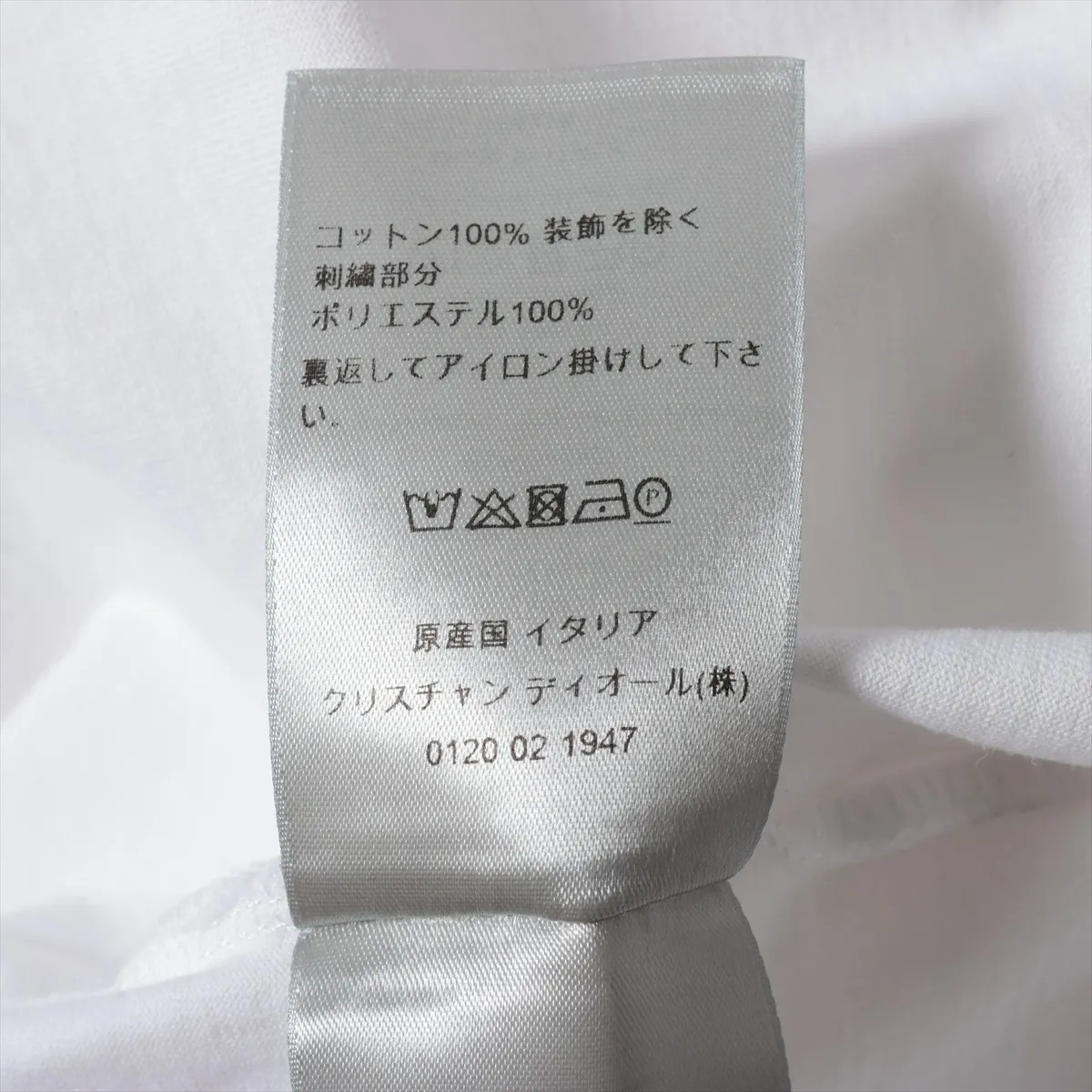 Dior x Kenny Scharf Cotton T-shirt L Men's White x black  193J697A0677 CD logo e thumbnail 6