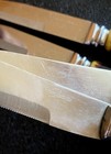 Lot variety of 7 vintage utility Steak knives Serrated & Micro pairing/peeling• — photo 4