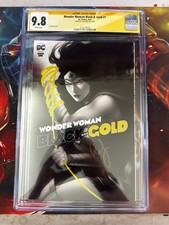 Wonder Woman Black & Gold #1 CGC 9.8 Signed By AJ 