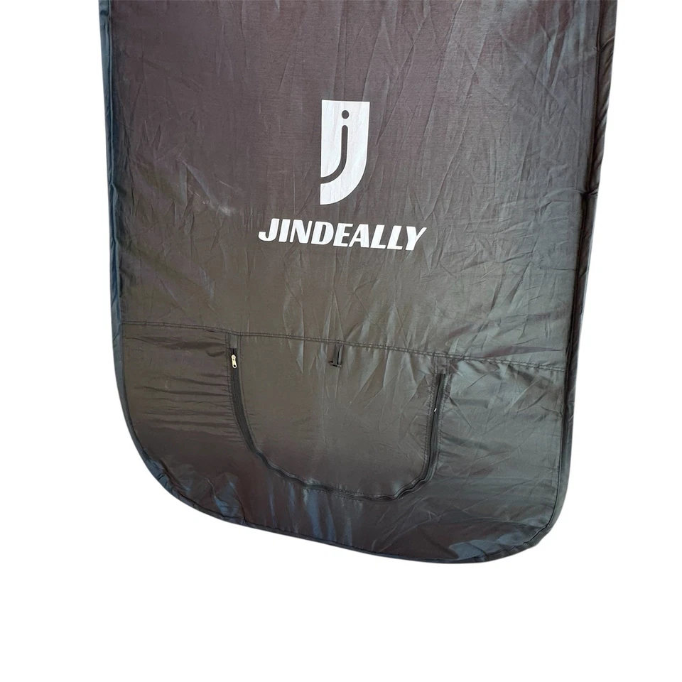 Professional Pop-Up Spray Tan Tent Portable Booth Clear Top Black - Spray Tent - Image 4 of 4