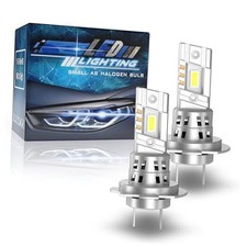 h7 H7LL LED bulb fog light 6500K 60000LM real 1:1 halogen lamp small size