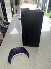 Microsoft Xbox Series x 1TB Black Video Game Console Purple Controller 🔥
