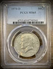 1970-D Kennedy Half Dollar 50C PCGS MS65 Low Mintage Key Date Silver Coin