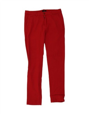 SCOTCH & SODA Mens Slim Chino Trousers W30 L32 Red Cotton DT06