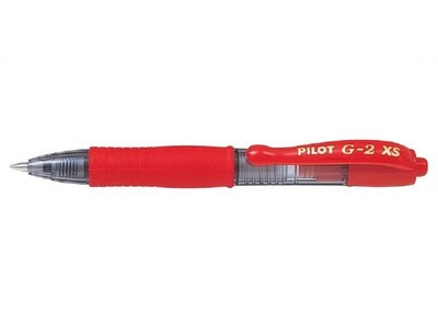 Pilot Supergrip Retractable Ballpoint 1.0 mm Tip (Box of 12) - Red