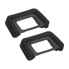 DK-24 Viewfinder Eyepiece Eyecup, 2 Pack Camera Eyecup Eye Cup, Black