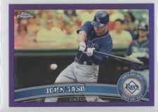 2011 Topps Chrome Retail Purple Refractor 265/499 John Jaso #57 0c2